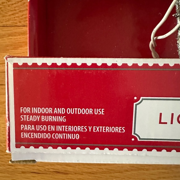 NWT Holiday Time Silver Star Light-Up Tree Topper - Picture 8 of 14